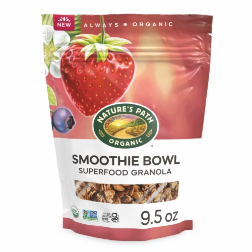 Nature's Path Organic® Smoothie Bowl Superfood Granola Perspective: front