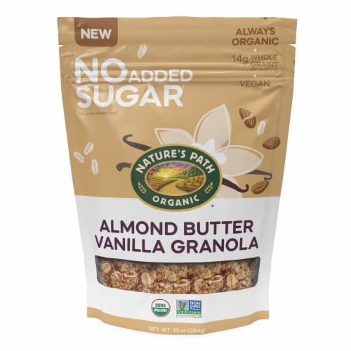 Nature's Path Organic® Almond Butter Vanilla Granola Perspective: front