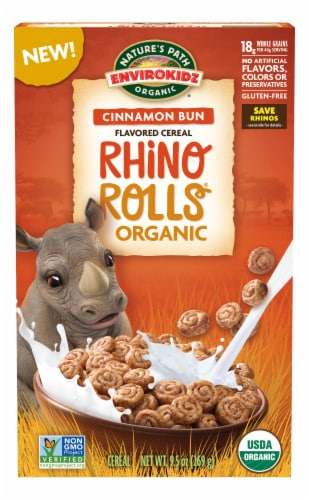 Nature's Path Organic EnviroKidz® Organic Rhino Rolls Cereal Perspective: front