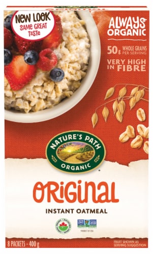 Nature's Path Organic® Original Instant Oatmeal Perspective: front