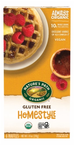 Nature’s Path Organic Gluten Free Homestyle Waffles