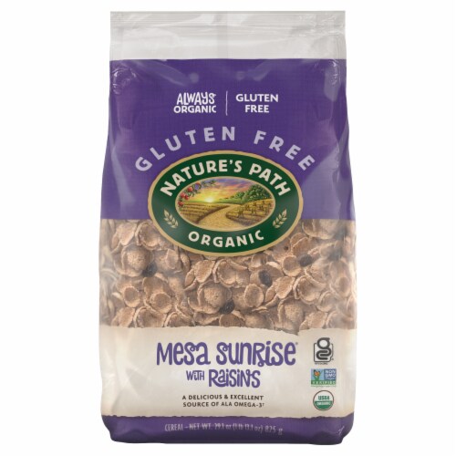 Nature's Path Organic® Mesa Sunrise with Raisins Bag Cereal Perspective: front