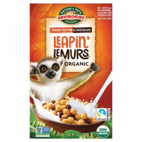 Nature's Path Organic® Envirokidz Leapin' Lemurs Organic Cereal Perspective: front