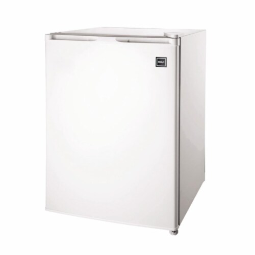 RCA 2.6 Cu. Ft. Top Freezer Mini Fridge Compact Home Refrigerator Freezer White 1 Piece Food 4 Less