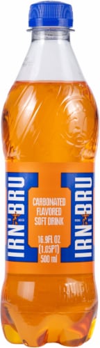 IRN-BRU Sparkling Soft Drink Perspective: front