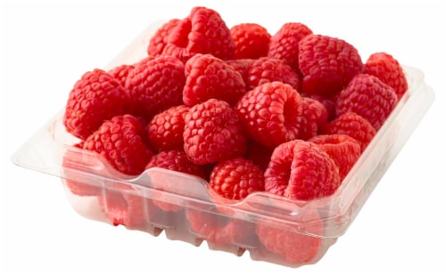 Fresh Organic Red Raspberries