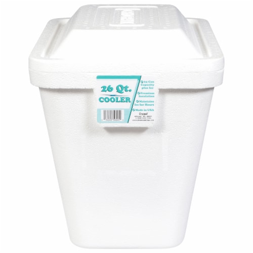 Cryopak Foam Cooler - White, 26 qt - City Market