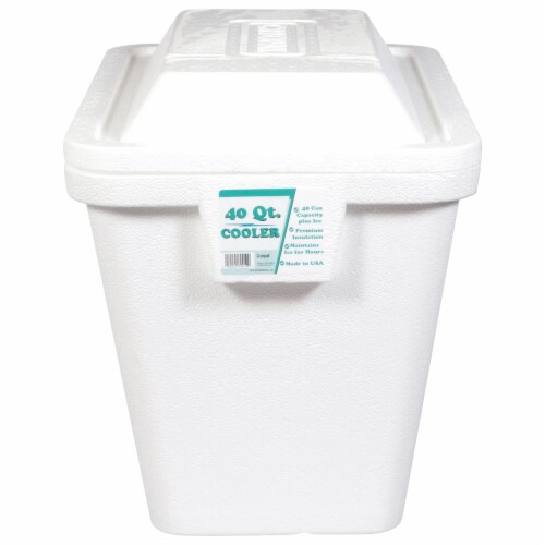 Lifoam 40 Quart Foam Cooler With Molded Handle - EA - Albertsons