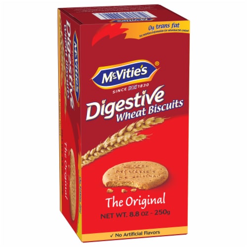 McVitie's Original Digestive Wheat Biscuits Perspective: front