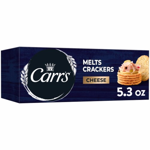 Carr's® Cheese Melts Snack Crackers Perspective: front