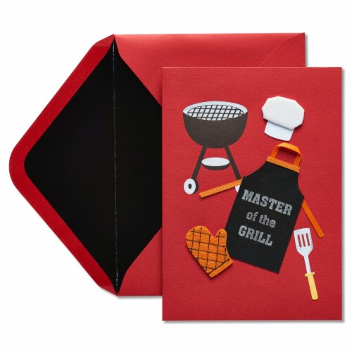 Papyrus (S6) Grill Father's Day Card Perspective: front