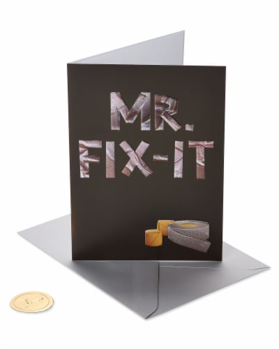 Papyrus Father's Day Card (Mr. Fix-It Duct Tape) Perspective: front