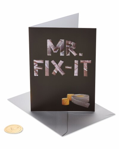 Papyrus Father's Day Card (Mr. Fix-It Duct Tape) Perspective: front