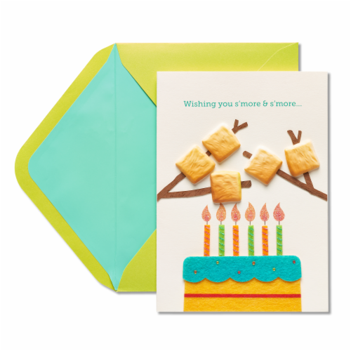 Papyrus (S19) S'more Birthday Card Perspective: front