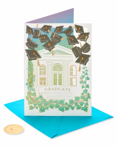 Papyrus Graduation Card (Bright Future) Perspective: front