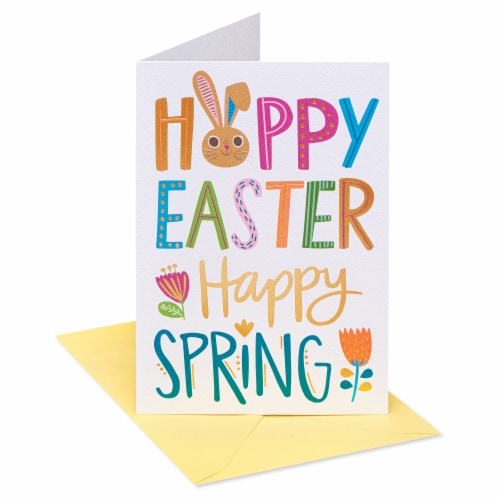 American Greetings #59 Easter Card (Every Happy Thing) Perspective: front