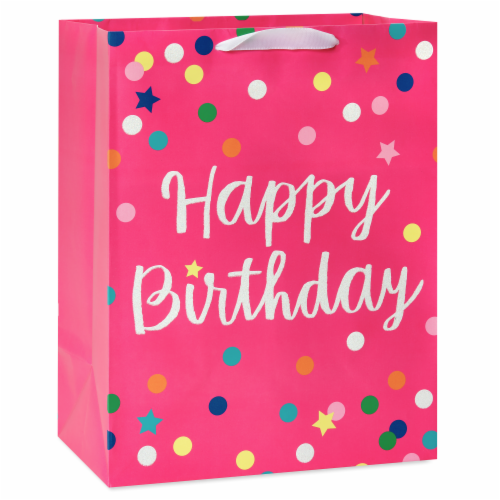 American Greetings Large Gift Bag - Happy Birthday (#2) Perspective: front