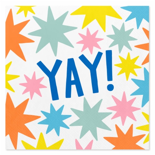American Greetings Birthday Lunch Napkins Perspective: front