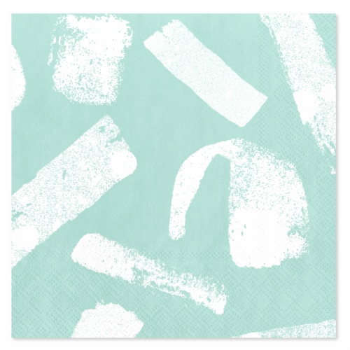 American Greetings Birthday Beverage Napkins Brush Strokes Perspective: front