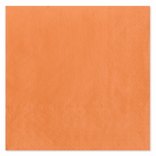 American Greetings 20-Count All Occasion Lunch Napkins, Orange Perspective: front