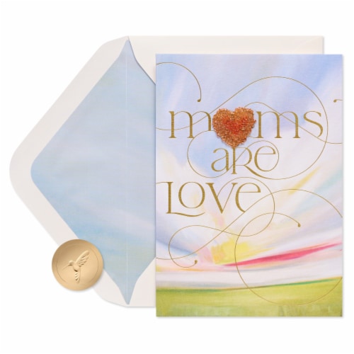 Papyrus #56 Mother's Day Card (Moms Are Love) Perspective: front