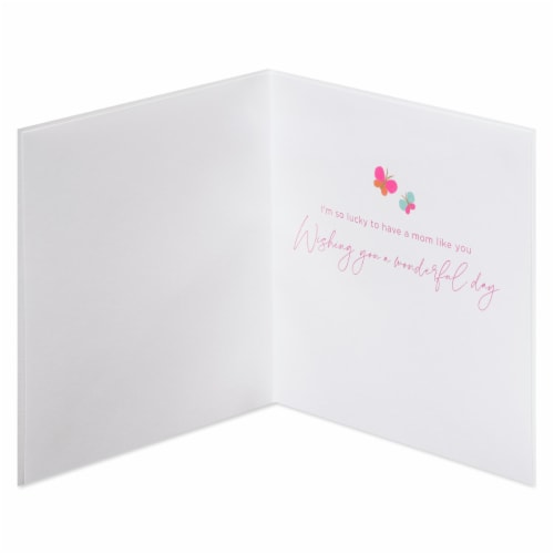 Papyrus #55 Mother’s Day Card (I'm so Lucky) Perspective: front
