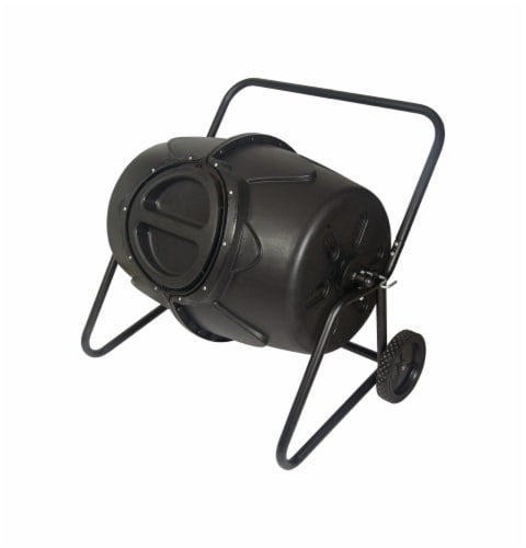 Koolscape Heavy Duty Wheeled Tumbling Composter Perspective: front
