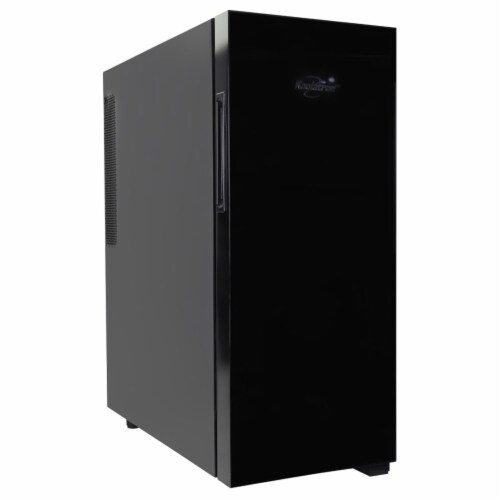 Koolatron WC12DZ Urban Series Dual Zone Thermoelectric 12 Bottle Wine Cooler Perspective: front