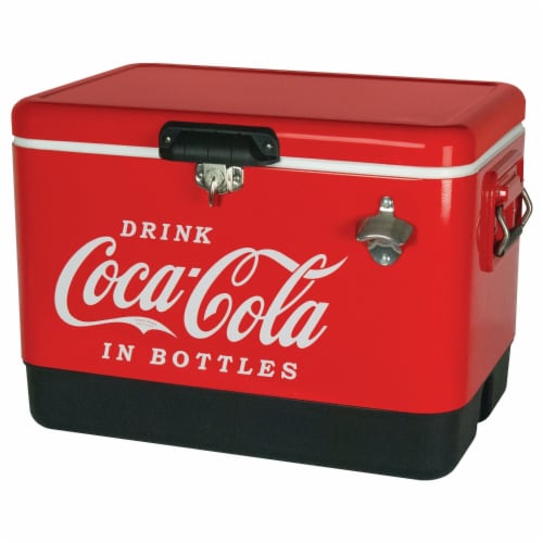 Koolatron Coca-Cola Portable Ice Chest Hard Cooler - Red Perspective: front
