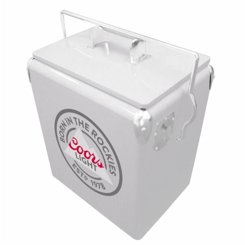 COORS BANQUET BEER METAL COOLER