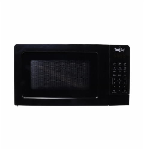 Koolatron Total Chef Microwave Oven - Black Perspective: front