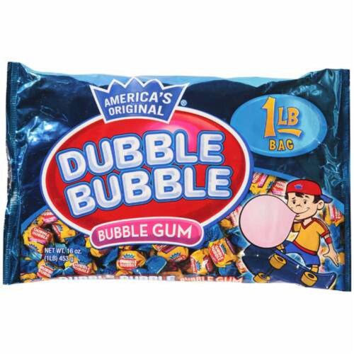 Dubble Bubble® Bubble Gum Halloween Candy Perspective: front