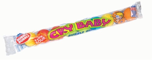 Dubble Bubble Cry Baby® Extra Sour Bubble Gum Balls Perspective: front