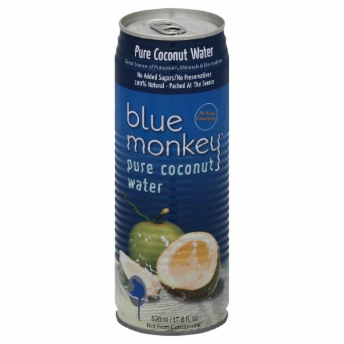Blue Monkey Coconut Water No Pulp Perspective: front