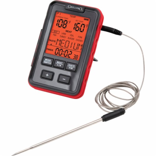 GrillPro Leave-In Probe Side Table Thermometer 13925, SideShelf - Kroger