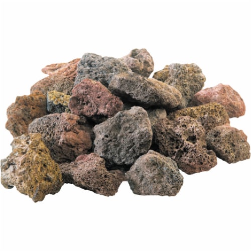 Onward Grill Pro 7 Lb Natural Lava Rock  45887 Perspective: front