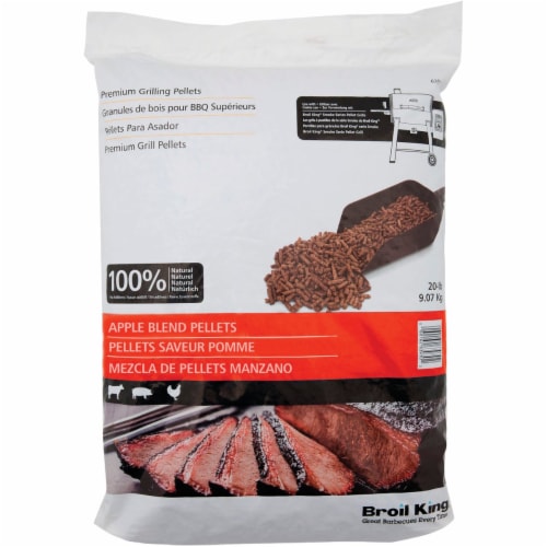 Broil King 20 Lb. Apple Blend Wood Pellets 63923 Perspective: front