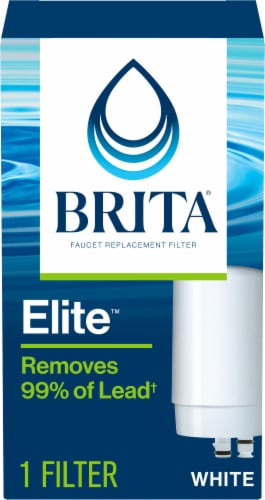 Brita Elite BPA-Free Faucet Water Filter Perspective: front