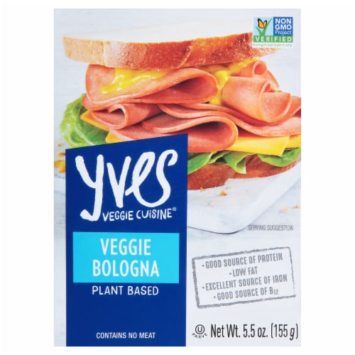 Yves Veggie Cuisine® Plant Based Veggie Bologna Perspective: front