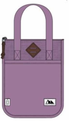 Arctic Zone Eco To Go Tote - Pale Pansy Purple Perspective: front