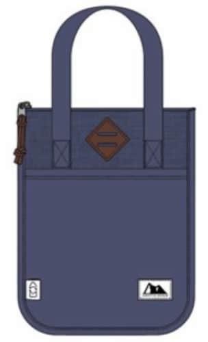 Arctic Zone Eco To Go Tote - Oceana Blue Perspective: front