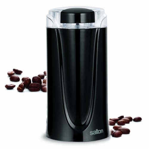 Salton Stainless Steel Smart Coffee Grinder, Electric Blade For Ground
