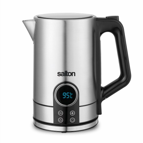 Salton Temperature Control Glass Kettle - 1.7 Litre 