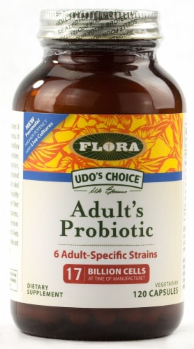 Flora  Flora Aldut Probiotic Perspective: front