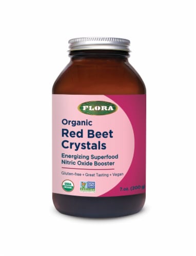 Flora Organic Red Beet Crystals Perspective: front