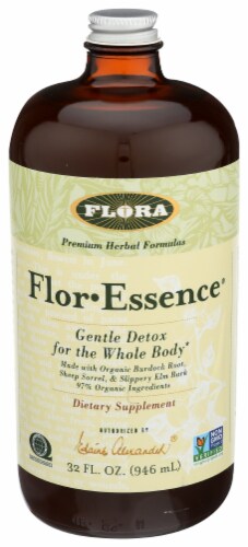 Flora Flor-Essence Gentle Detox For The Whole Body Dietary Supplement Perspective: front
