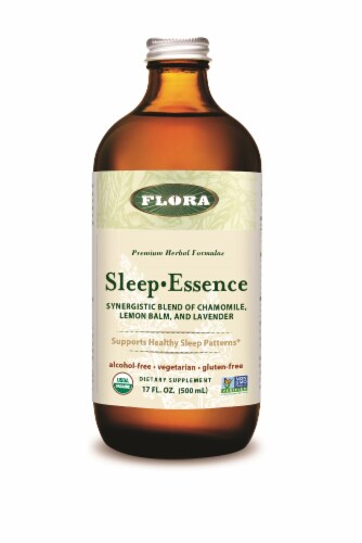 Flora Sleep-Essence Dietary Supplement Perspective: front
