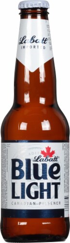 Labatt® Blue Light® Canadian Pilsner Beer Perspective: front