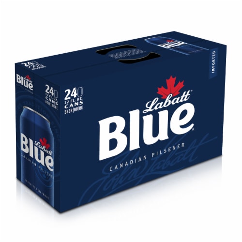 Labatt® Blue® Canadian Pilsener, 24 cans / 12 fl oz Kroger