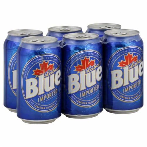 Labatt Blue Imported Canadian Pilsener Perspective: front